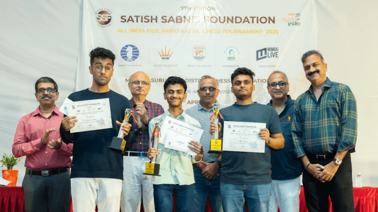 सतीश सबनीस मेमोरियल FIDE रॅपिड रेटिंग बुद्धिबळ स्पर्धा पार पडली